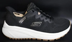 Skechers Hands Free Swift Fit Women's Sneakers, Black/Gold, Size 8.5 (179129SA) - Picture 1 of 12