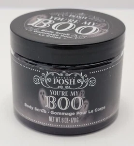 Perfectly Posh Body Scrub YOU’RE MY BOO 6 ounce Jar NEW - Picture 1 of 4