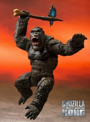 Godzilla vs Kong (2021) Gorilla King Kong Posable Statue Model Action Figure Toy - image 1 of 4