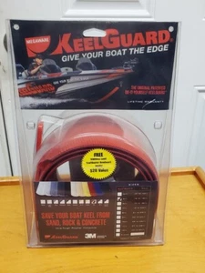 5' Long RED Megaware Keel Guard Shield Boat Bow Protector  KeelGuard Scuff Guard - Picture 1 of 4