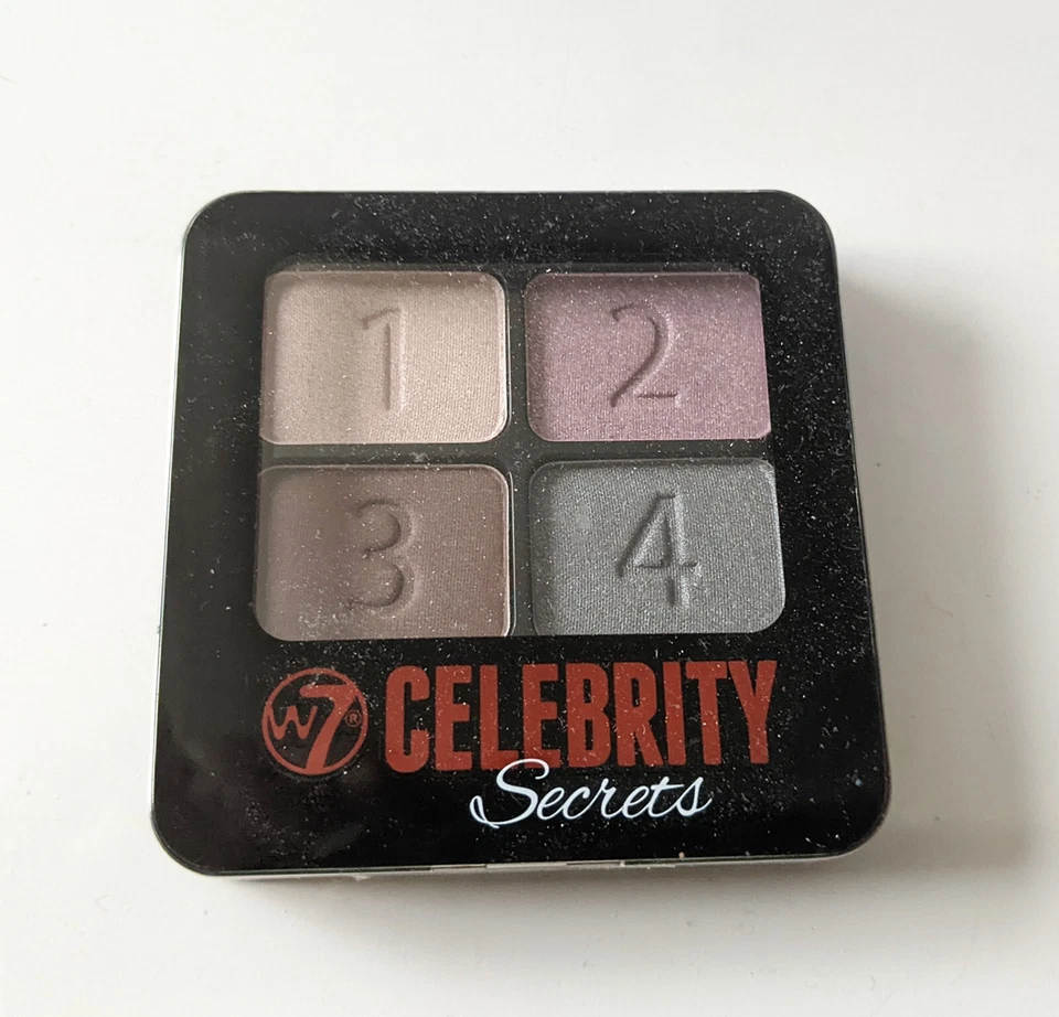 W7 Celebrity Secrets 4 Steps To Perfect Eyes Eyeshadow - Image 1 of 4