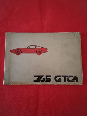 Ferrari 365 Gtc4 Catalogo Parti Di Ricambio - Immagine 1 di 4
