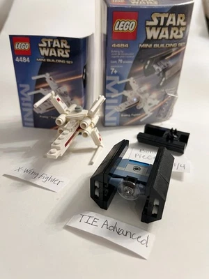 LEGO Star Wars: X-Wing Fighter & Tie Advanced (4484) - COMPLETO Foto 1 de 4