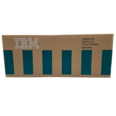 IBM Infoprint 32 40 Black Toner Cartridge 90H3566 Genuine Original Printer - Image 1 of 4