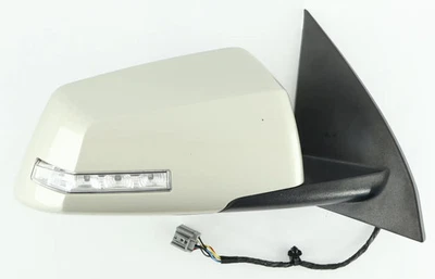 Espejo retrovisor térmico para pasajero GMC Acadia Chevy Traverse 13-17 señal niebla dorada Foto 1 de 4