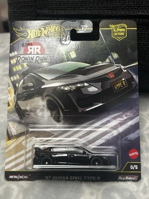 Hot Wheels 2025 Car Culture Ronin Run II '07 Honda Civic Type R Chase Foto 1 de 4