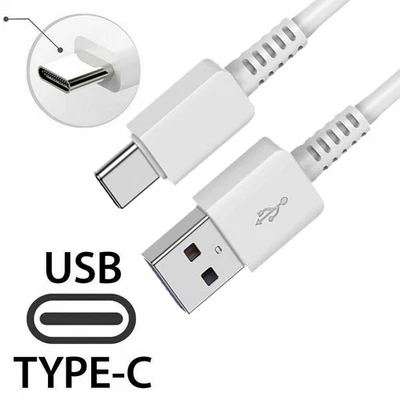 Кабель быстрой зарядки шнур зарядное устройство синхронизация зарядки 3 фута от оригинального производителя тип USB-C на USB-A - Изображение 1 из 4