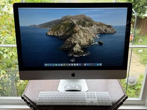 Apple 27" iMac i7 Core 3.5GHz 32GB RAM 3.11TB FD A1419 w Enhan. Keyboard & Mouse - Picture 1 of 7
