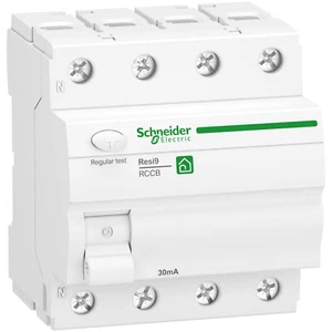 Interruptor de protección de corriente de fallo (FI) Schneider Electric Resi9 RCCB 40A R9R22440 - Imagen 1 de 3