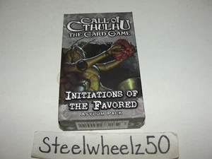 Call Of Cthulhu Card Game Initiations Of The Favored Asylum Pack 2010 LCG NEW - Picture 1 of 3