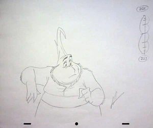 Lápiz Dibujado a Mano Dr. Seuss #NN Producción de Huevos y Jamón Green LEN SIMON - Imagen 1 de 2