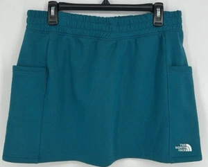 The North Face Evolution Skirt Womens Sz Large Blue Moss Drawstring Pockets NEW - Picture 1 of 6