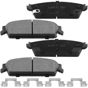 4 pastillas de freno traseras para Cdillac Escalade Chevrolet Avalanche Silverado Tahoe H03 - Imagen 1 de 4