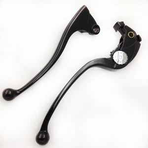 New Brake Clutch Lever For Kawasaki Zx6R Zx10R Z750R Z1000 Sx Ninja 1000 Black - Picture 1 of 5