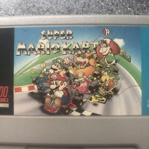 Super Nintendo Cartridge Exc Con Super Mario Kart Barely Used Itπ₯π₯ - Picture 1 of 5