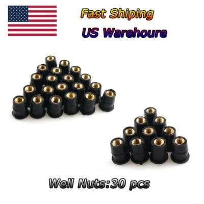 Tuercas de pozo M5*15MM parabrisas de motor universales para BMW S1000XR F800GT S1000RR Foto 1 de 4