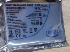 2TB Intel SSD P4600 Series DC NVME U.2 2.5" SSDPE2KE020T7 NEW - Picture 1 of 1