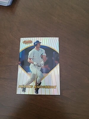 Nice 1996 Bowmans Best Prospects Brooks Kieschnick Rookie Refractor #BBP 3 - Image 1 of 2