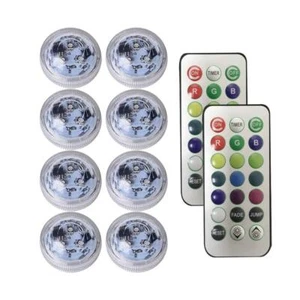 Submersible LED Lights Waterproof Battery Operated 13color Underwater Light - Picture 1 of 32