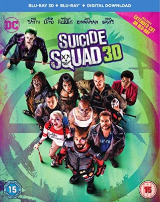 Suicide Squad Blu-ray (2016) Will Smith Quality Guaranteed Reuse Reduce Recycle - Image 1 of 4