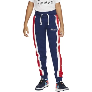 NWT Nike Air Performance Sports Pants Boys Size Medium Sweatpants Red White Blue - Picture 1 of 15