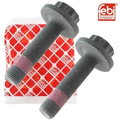 2X FEBI 40112 BILSTEIN  ACHSSCHRAUBE ANTRIEBSWELLE FÜR VW GOLF PASSAT TIGUAN C - Bild 1 von 4