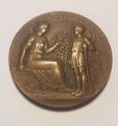 Médaille FEMME ART NOUVEAU L DESVIGNES LEOPOLD BELLAN MEDAL 奖章