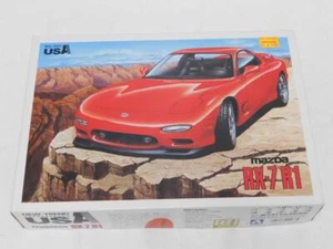 1/24 Aoshima Mazda RX-7 F1 Left Hand Drive Sports Car Plastic Model Kit Complete - Picture 1 of 2
