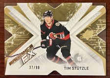 2022-23 Upper Deck SPx #RFX-48 Tim Stutzle Radiance FX Gold /99 Senators