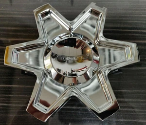 FORTE F11 SMOOTH CHROME CENTER CAP WHEEL COVER C-052 HUB CAP NEW C052 RIM F 11 - Picture 1 of 10