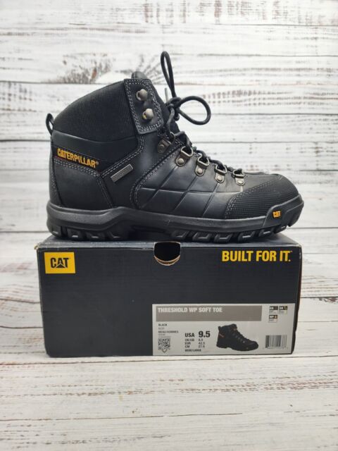 Bota Caterpillar THRESHOLD WP Impermeable SR Resistente al Deslizante PUNTA  SUAVE P74129 Negra