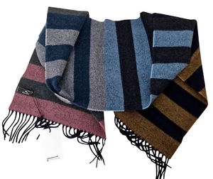 Paul Smith Hombres Multicolor Rayas Borlas Bufanda Talla Única Precio de venta sugerido por el fabricante 85 GBP - Imagen 1 de 7