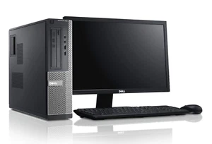 Dell Optiplex 3010 PC Computer & Monitor i5 Quad Core + SSD Lot & Windows 11 - Picture 1 of 6