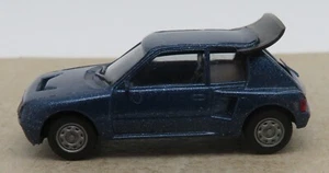 Micro Herpa HO 1/87 Peugeot 205 Turbo 16 V Blue Dark Version With Spoiler #3069 - Picture 1 of 6