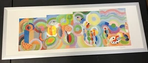 Sonia Delaunay (1885-1979) Farbdruck auf Platte im Druck signiert und datiert - Picture 1 of 6