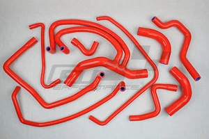 Kit 10 durites silicone Peugeot 309 GTI 8 soupapes 8s + MODINE manguera ROUGE - Imagen 1 de 1