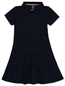 French Toast Girls' Pique Polo Dress - Picture 1 of 3