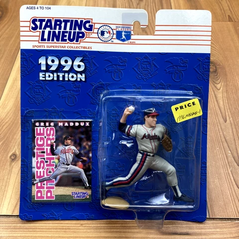 UNOPENED Starting Lineup 1996 Greg Maddux Chicago Cubs MLB Action Figure Cover