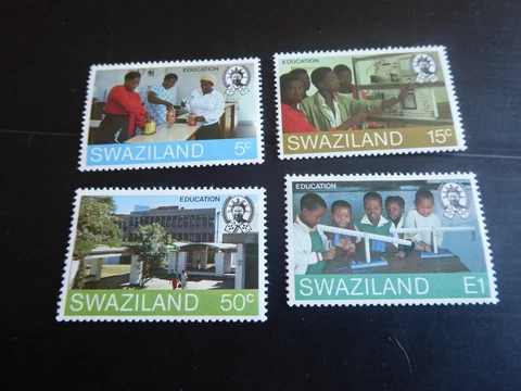 SWAZILAND 1984 SG 444-447 EDUCATION  MNH Cover