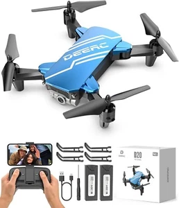 DEERC Mini Drone con Telecamera 720P Quadricottero per Bambini o Adulti - Foto 1 di 8
