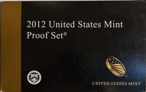2012-S US Mint 14 Coin Proof Set - America The Beautiful - OGP & COA *KEY DATE* Cover