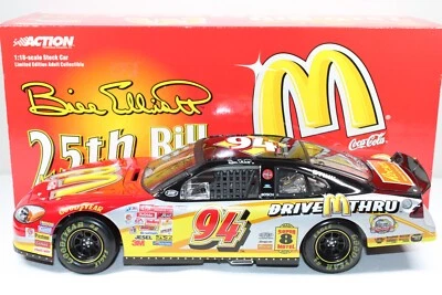 BILL ELLIOTT 2000 ACTION #94 MCDONALD'S 1/18 FORD /2,004 MADE MEGA XRARE!! - Image 1 of 4