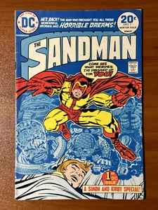 THE SANDMAN DC Comic No. 1 June 1974 Last Simon and Kirby Collaboration FN/FN+ - Picture 1 of 8