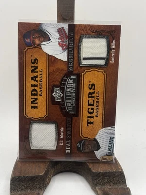 2008 ДВОЙНОЙ ДЖЕРСИ МЯЧ ПАРК КОЛЛЕКЦИИ CC SABATHIA & DONTRELLE WILLIS - Изображение 1 из 2