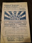 RARE VINTAGE CARLISLE UNITED RESERVES V SOUTH SHIELDS 25TH SEPTEMBER 1948