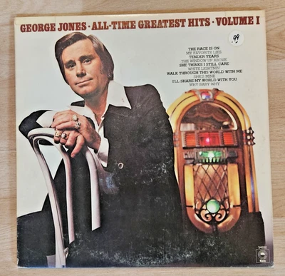 George Jones, All Time Greatest Hits Vol I, DEMO, Epic KE 34692, VG+ Vinyl Foto 1 de 3