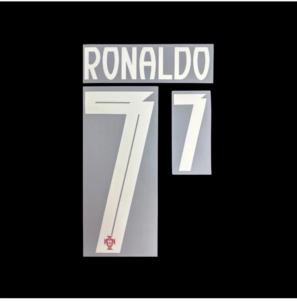 Nome de conjunto autêntico OFICIAL RONALDO #7 2025-26 Portugal Home - Imagem 1 de 1
