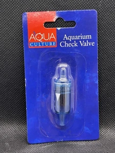 Aquaculture Aquarium Check Valve Black PCH-V New Sealed - Picture 1 of 2