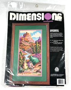 Vintage 1993 Dimensions Needlepoint Kit “Southwest Afternoon” NOS Gloria Eriksen - Picture 1 of 4