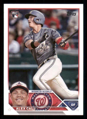 2023 Topps Update #US253 Alex Call RC - Image 1 of 2